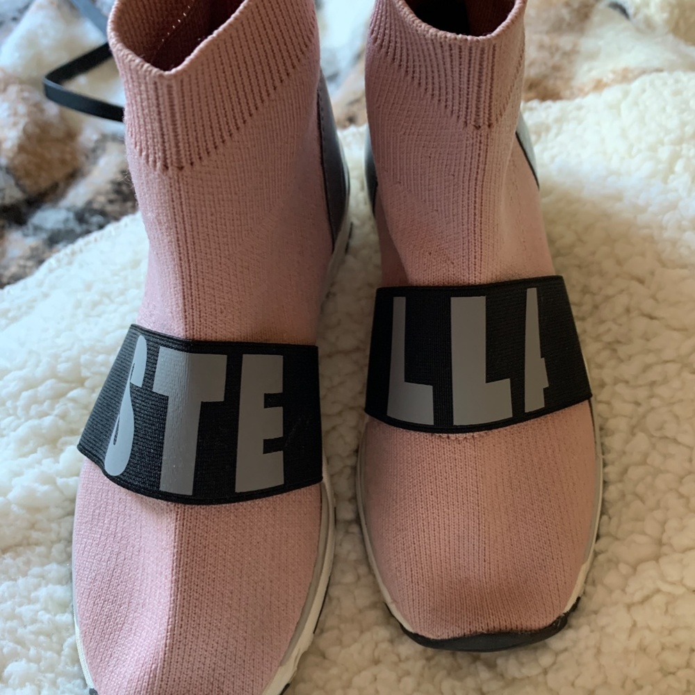 Stella McCartney girls kids socks sneaker in pink US 12